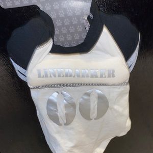 Target dog costume football linebarker size Small